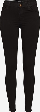 7 for all mankind Skinny Klassische Skinny Jeans 'HW SKINNY' in Schwarz: predná strana