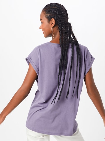 T-shirt Urban Classics en violet : derrière