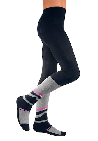 H.I.S Tights in Black: front