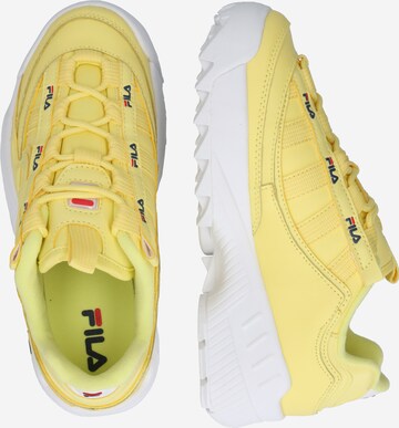 FILA Sneaker 'Heritage D-Formation' in Gelb