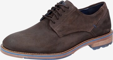 SIOUX Lace-Up Shoes in Brown: front