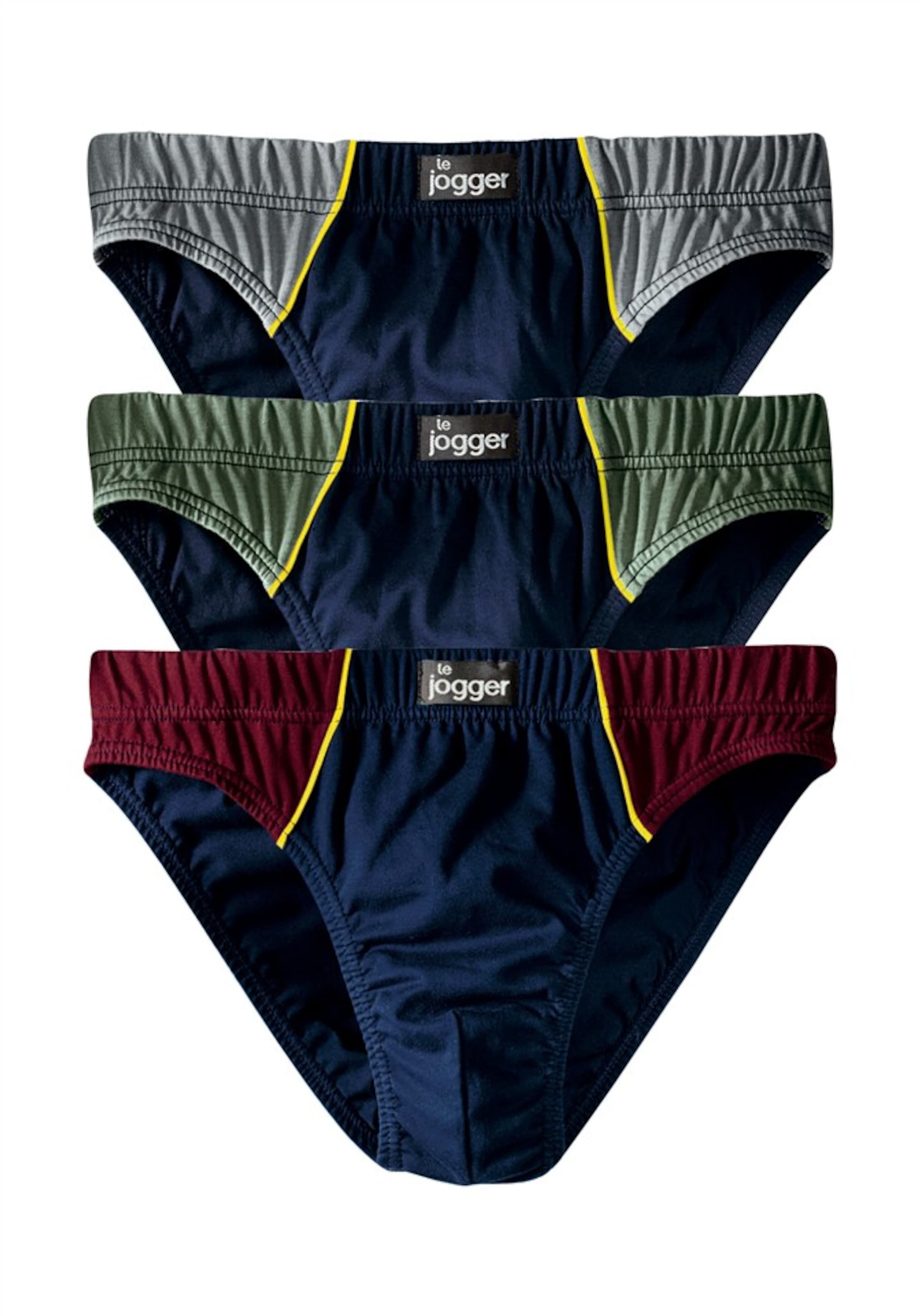 LE JOGGER Slip in Blau: Vorderseite