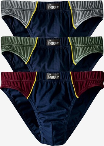 Slip di LE JOGGER in blu: frontale