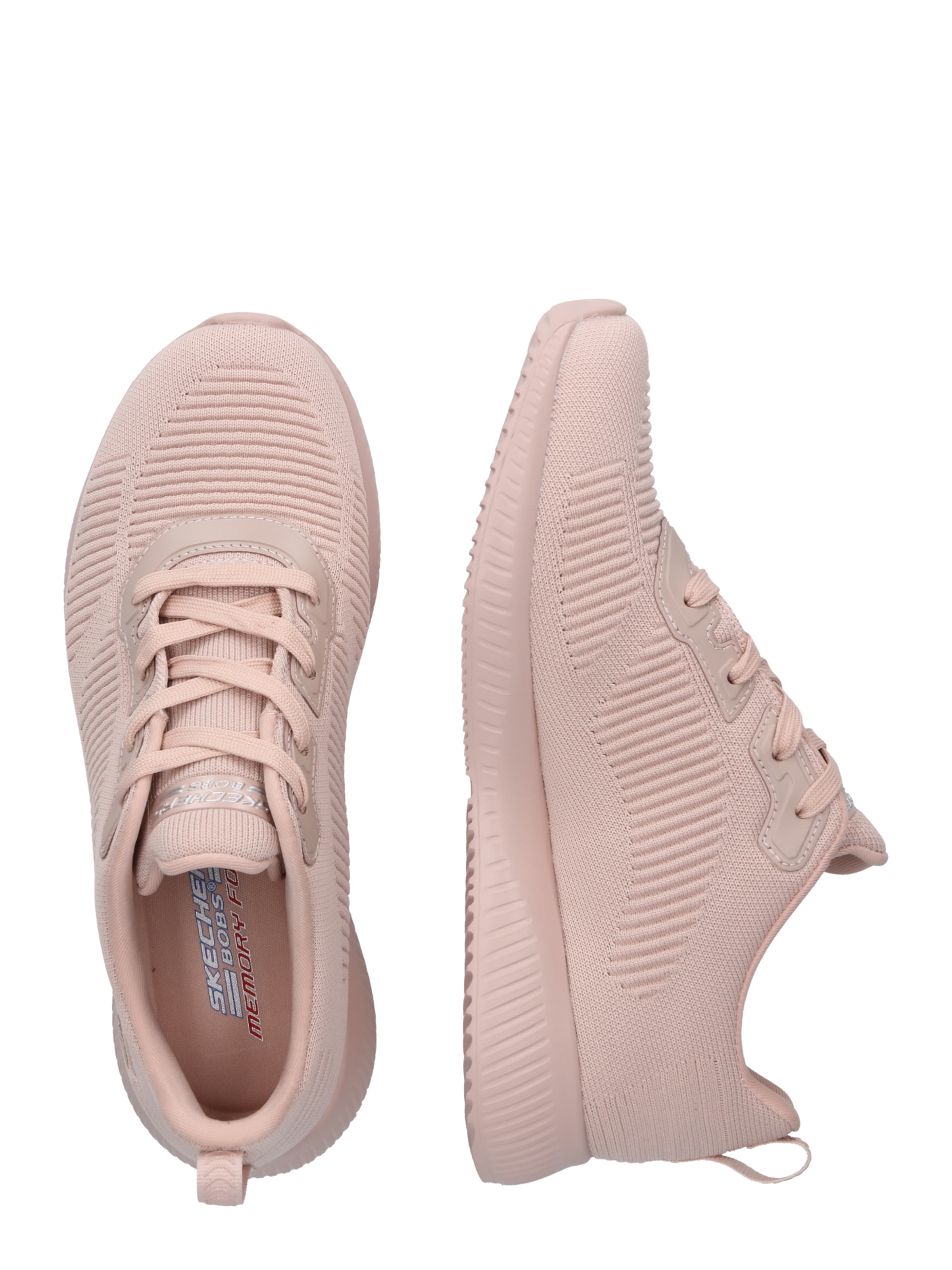 SKECHERS Nízke tenisky 'BOBS SQUAD' - Ružová: bočná strana