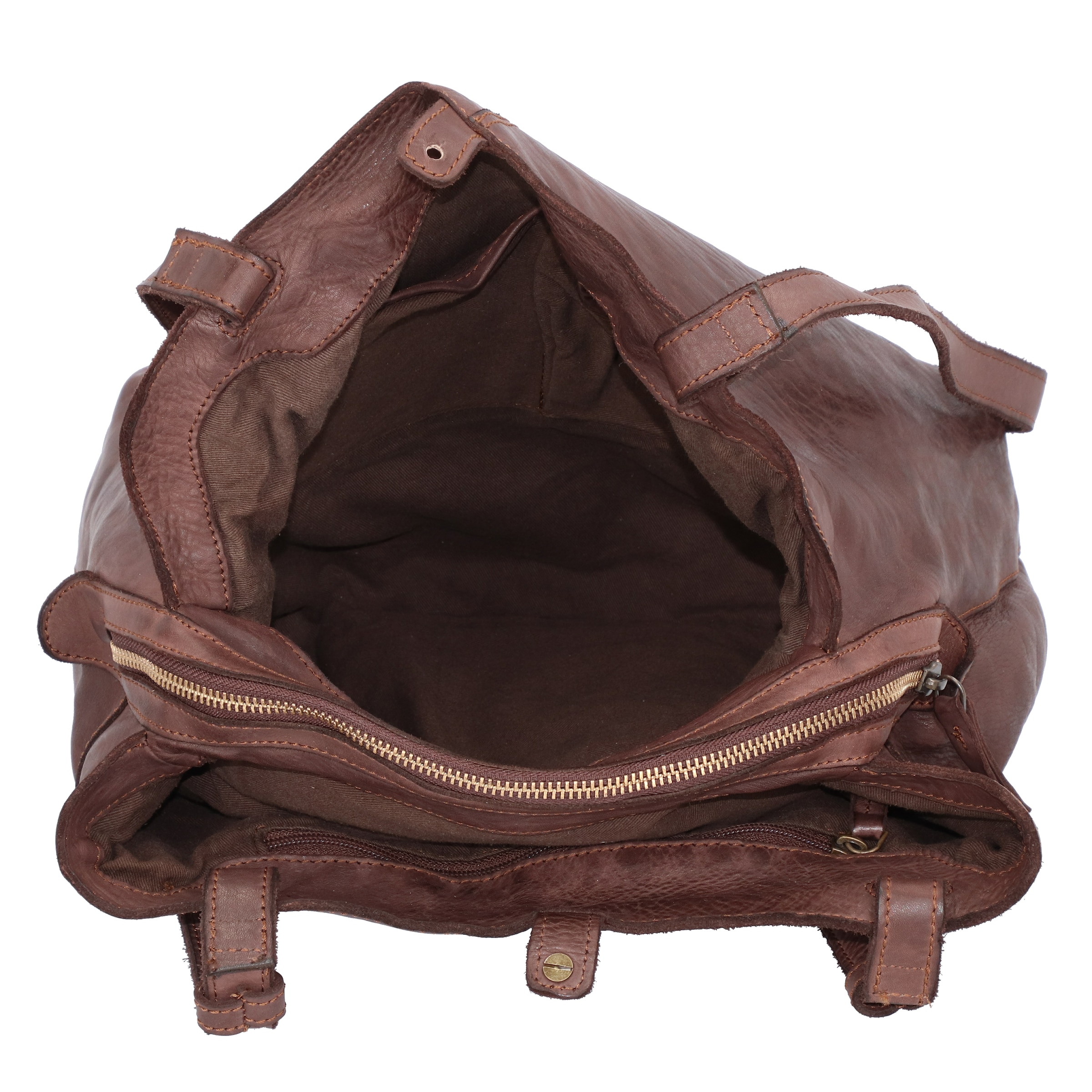 Sac bandoulière 'Submarine' Harold's en marron