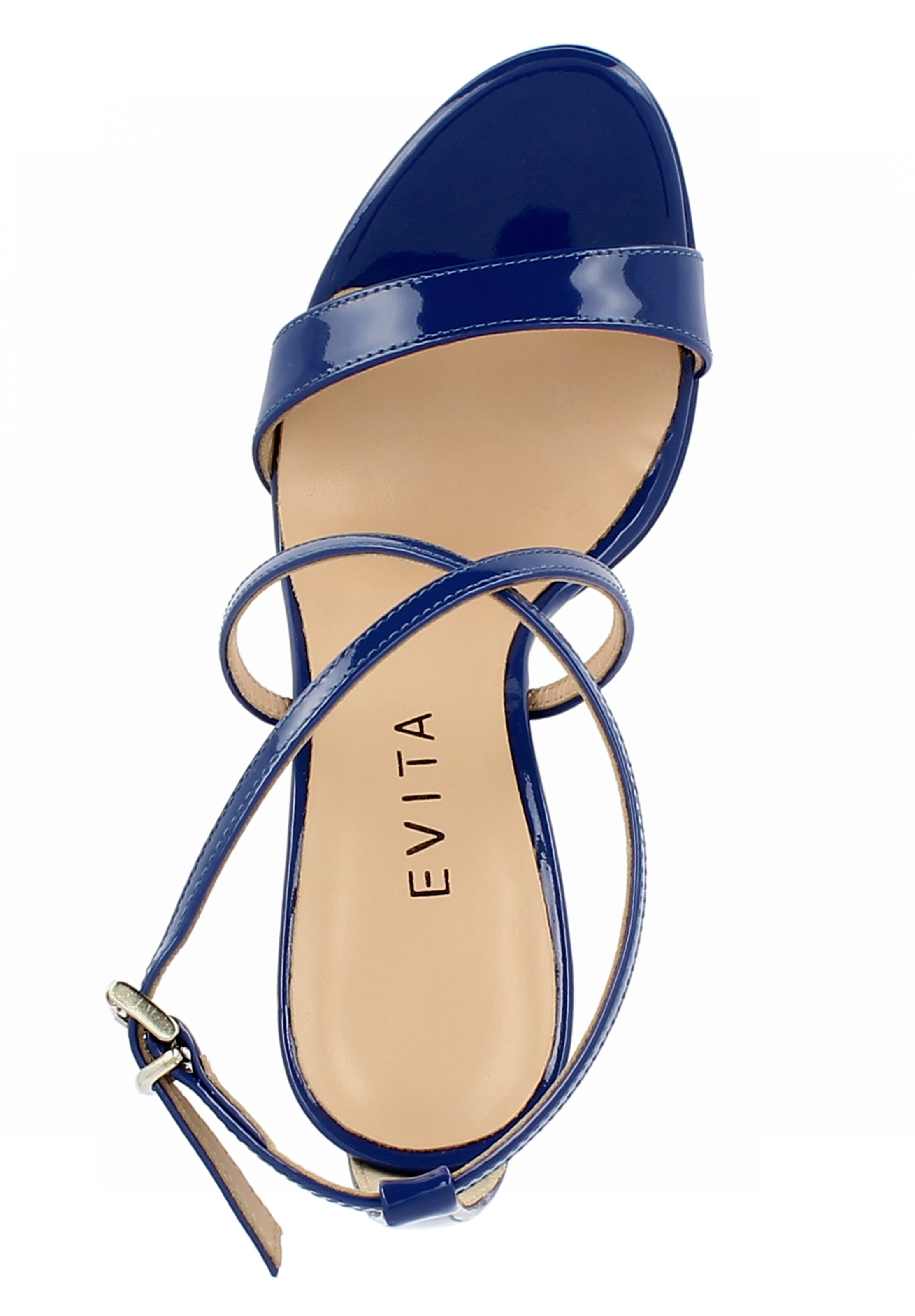 EVITA Sandalen met riem 'Valeria' in Blauw
