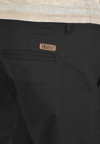 regular Pantaloni chino 'Thement' di !Solid in nero