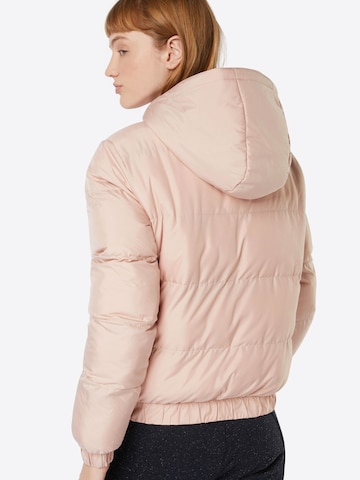 Urban Classics Winter Jacket in Pink