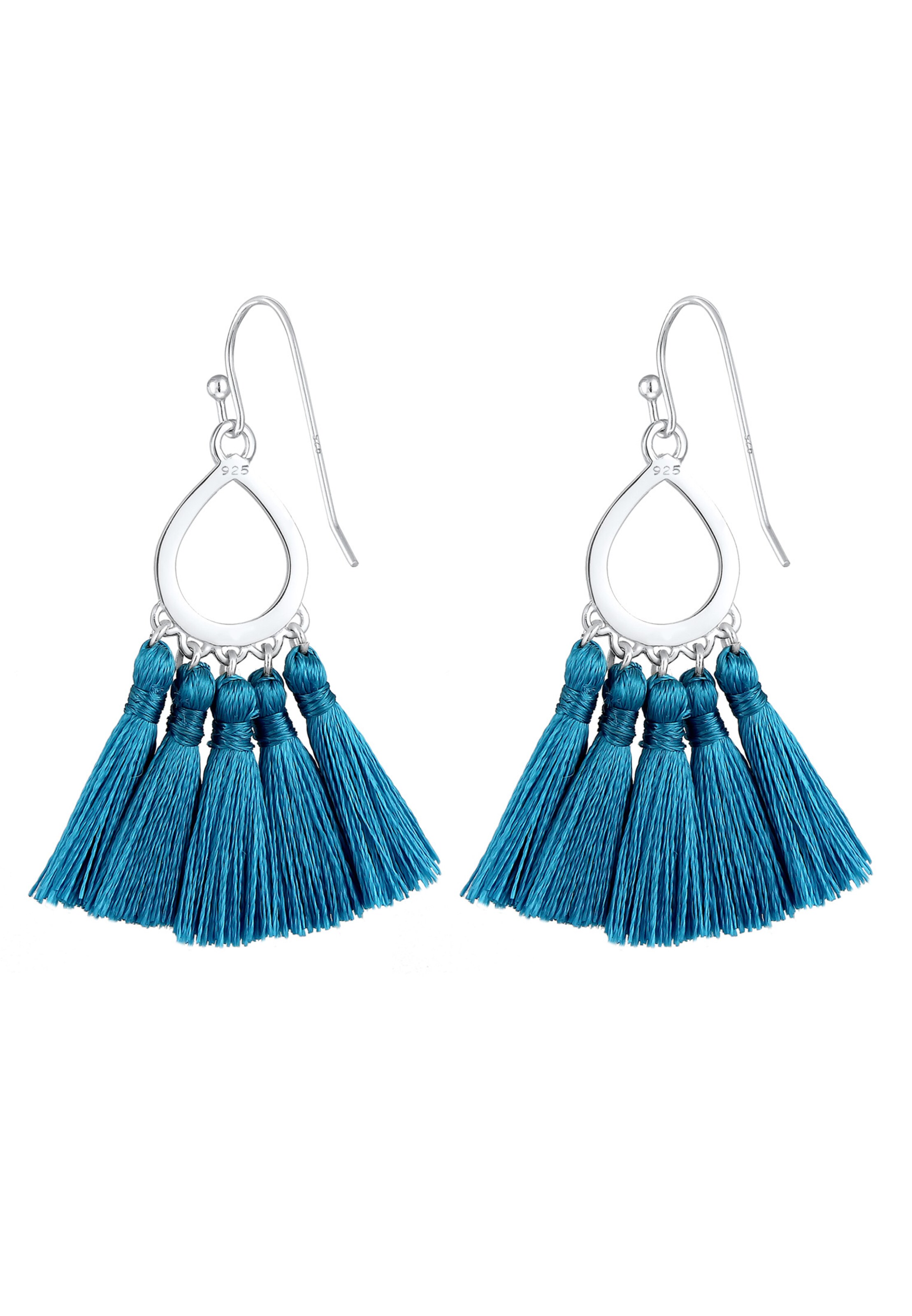 ELLI Ohrringe 'Boho' in Blau