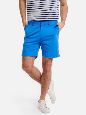 Shiwi Normální Chino kalhoty 'Jack' – modrá
