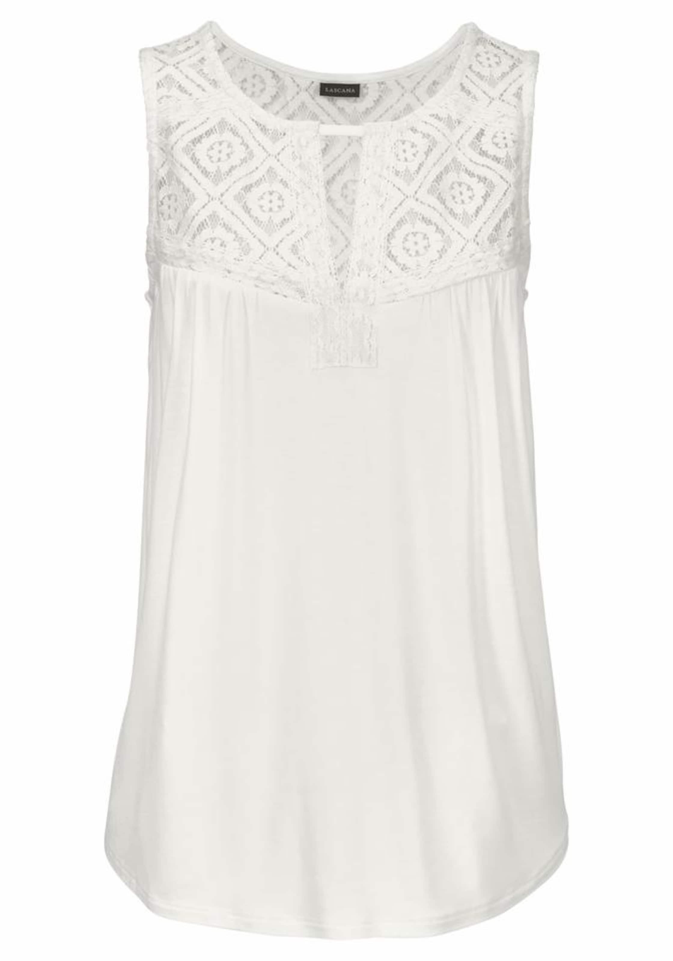 LASCANA - Blusa em branco: frente