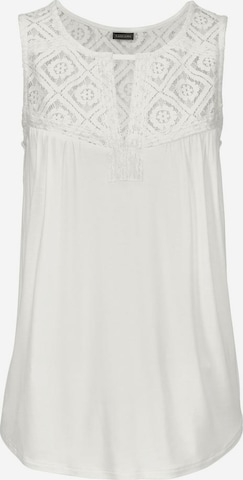 LASCANA Blouse in White: front