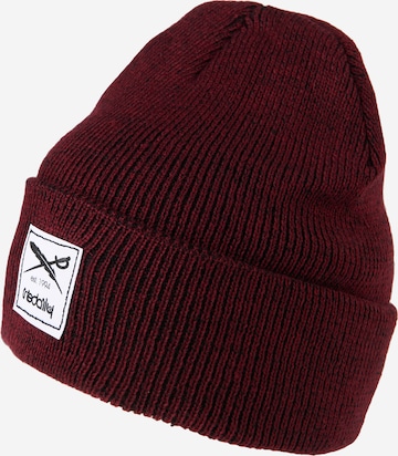 Iriedaily Beanie 'Smurpher Heavy' in Red: front