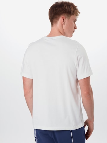 ADIDAS PERFORMANCE Rovný strih Funkčné tričko - biela