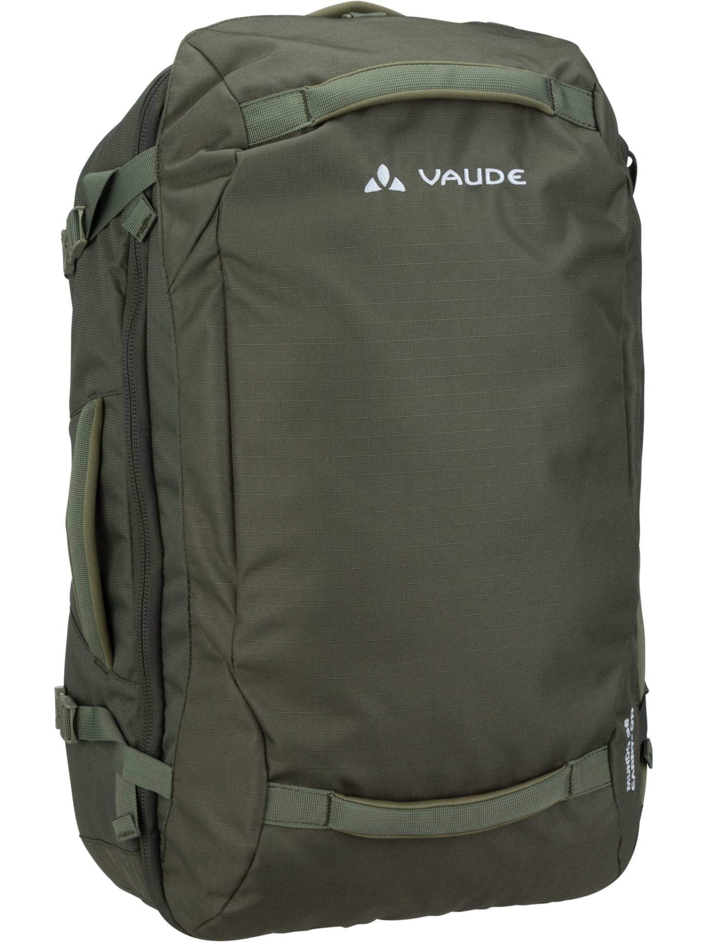 VAUDE Sports backpack 'Mundo Carry-On' in Green: front