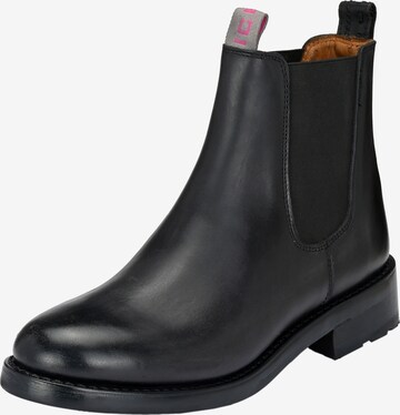 Crickit Chelsea Boots 'Montana' in Schwarz: predná strana