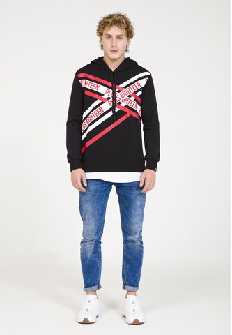 Sweat-shirt PLUS EIGHTEEN en noir