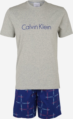 Calvin Klein Underwear Pyjama in Grau: front