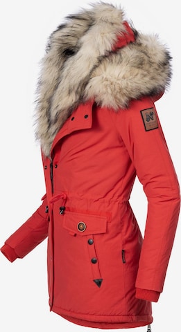 NAVAHOO Płaszcz zimowy 'Sweety' w kolorze czerwony