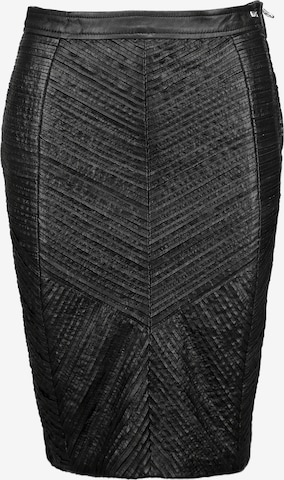Maze Skirt 'Pradera' in Black: front