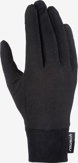 REUSCH Fingerhandschuhe 'Liner' in schwarz, Produktansicht
