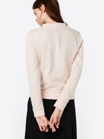 ONLY Zip-Up Hoodie 'ONLJoyce' in Pink: back