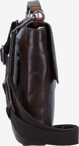 LEONHARD HEYDEN Document Bag 'Roma' in Brown