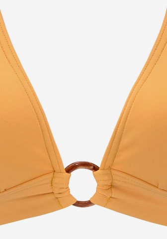Triangolo Top per bikini 'Rome' di s.Oliver in giallo