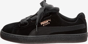 PUMA Sneaker 'Suede Heart Artica' in Schwarz