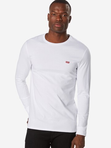 LEVI'S ® Regular fit Shirt 'LS Original HM Tee' in Wit: voorkant