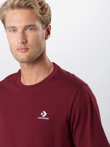 Regular fit Tricou de la CONVERSE pe roșu