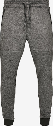 SOUTHPOLE Tapered Trousers in Grey: front