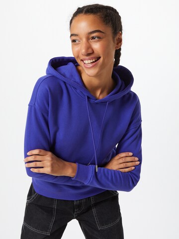 Urban Classics Sweatshirt in Blue: front