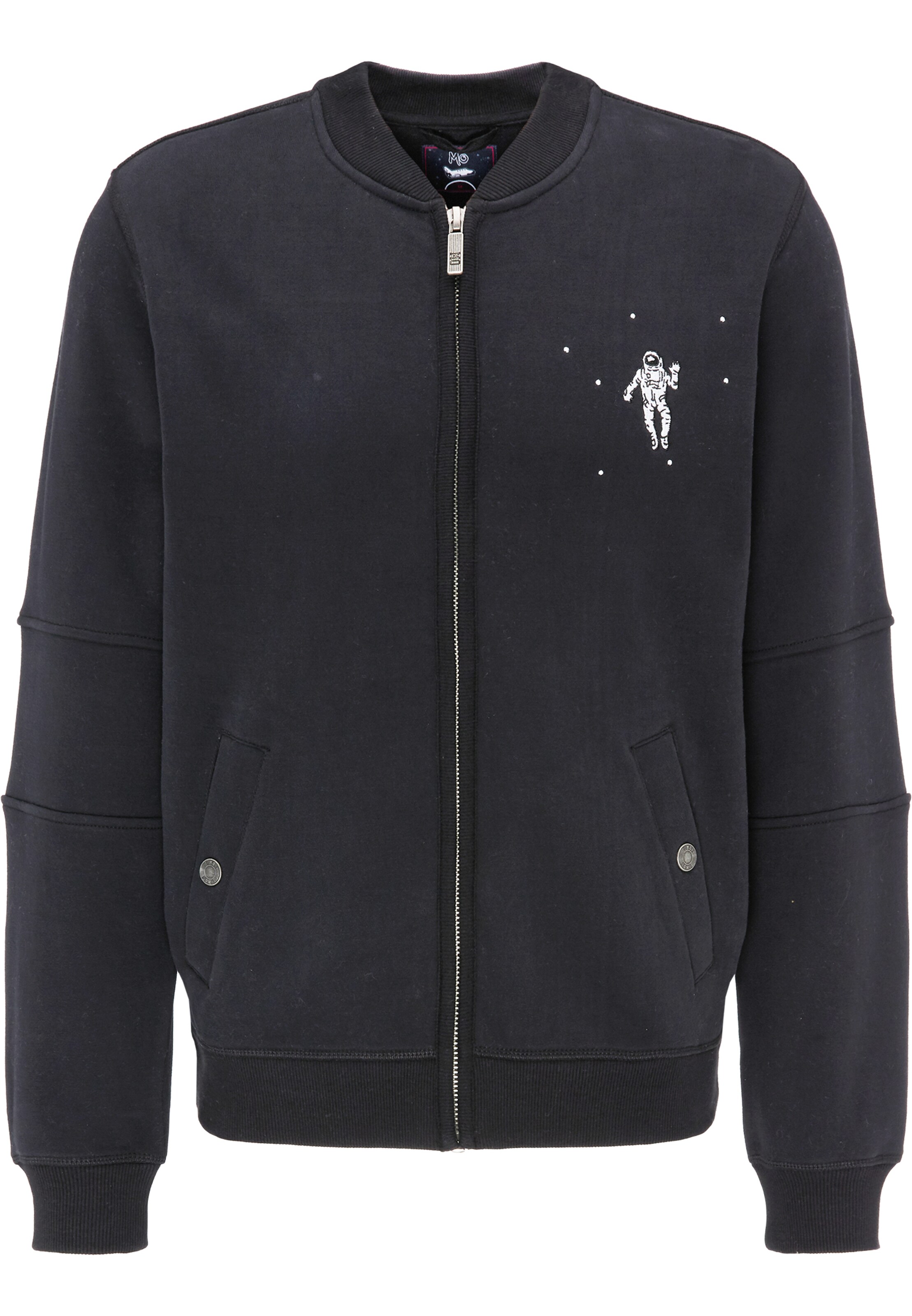 MO - Sweatvest in de kleur Zwart