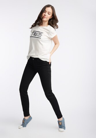 MUSTANG Skinny Jeans 'JASMIN' in Schwarz