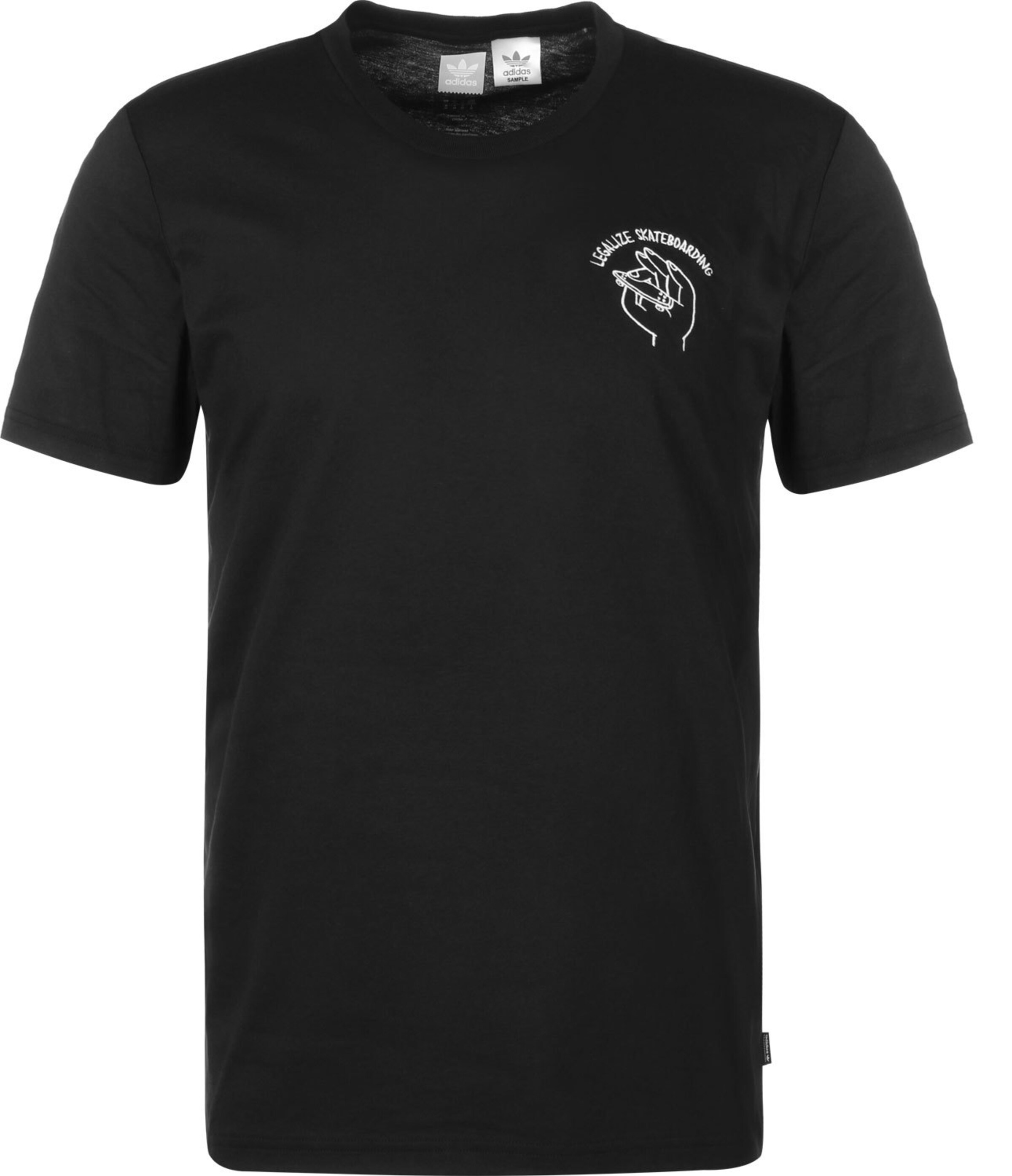 Männer Shirts ADIDAS ORIGINALS T-Shirt ' TOKN ' in Schwarz - WM57063