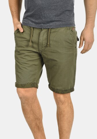 regular Pantaloni chino 'Claudio' di BLEND in verde: frontale