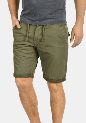 BLEND Regular Chino 'Claudio' in Groen: voorkant