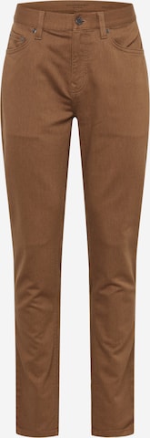 Banana Republic Regular Trousers 'TRAVELER' in Brown: front