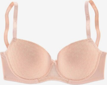 LASCANA T-shirt Bra in Pink: front