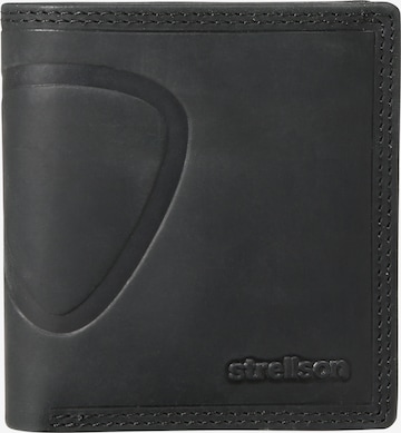 STRELLSON Wallet 'billfold q7 baker street' in Black: front