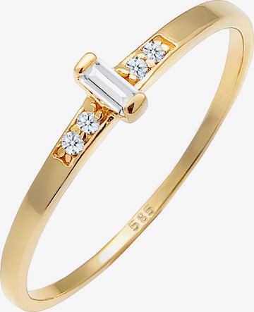 Elli DIAMONDS Ring in Goud: voorkant