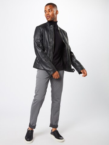 Only & Sons Средняя посадка Свитер 'ONSALEX 12 ROLL NECK KNIT' в Черный