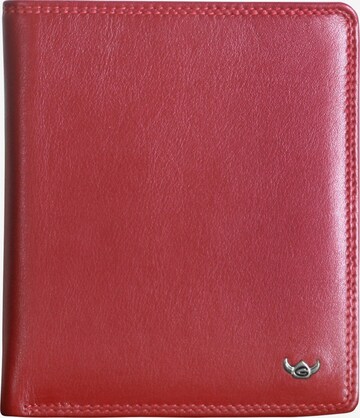 GOLDEN HEAD Wallet 'Polo' in Red: front