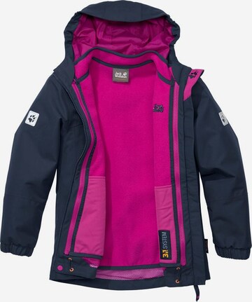 JACK WOLFSKIN Sportjacke in Blau