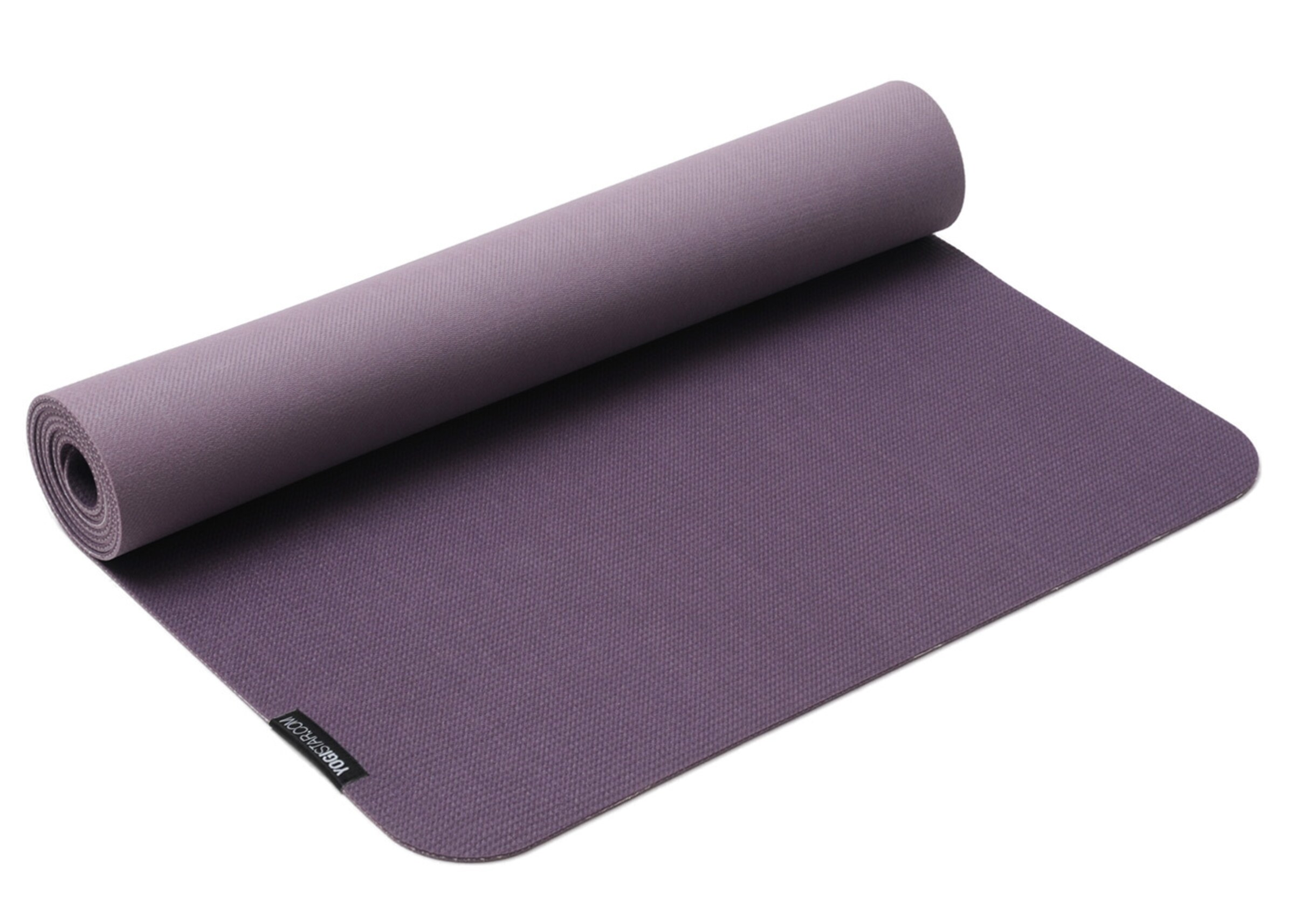 YOGISTAR.COM Yogamatte 'Pure Eco' in Lila: Vorderseite