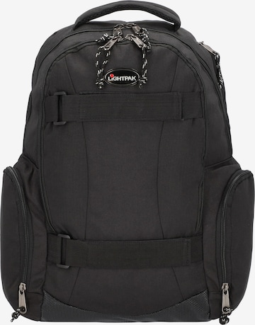 Lightpak Backpack 'Hawk' in Black: front