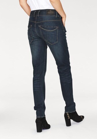 Herrlicher Tapered Jeans 'Raya' in Blauw