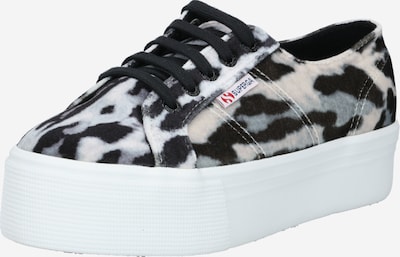 SUPERGA Sneakers laag in de kleur Cappuccino / Grijs / Zwart, Productweergave