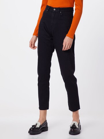 Dr. Denim Regular Jeans 'Nora' in Schwarz: Vorderseite